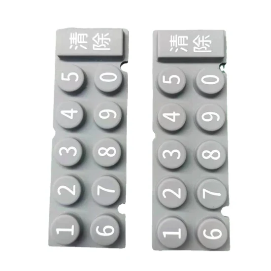 Silikon-Tastatur, kundenspezifische Gummi-Membranschalter, Hersteller von Silikon-Gummi-Tastaturen
